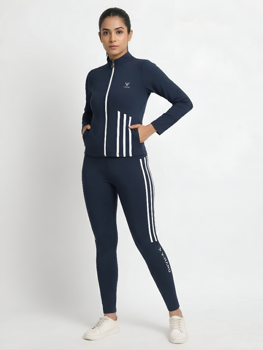 Elite Motion Tracksuit Activewear – Noir Stride Edition - Navy