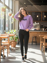 COCO Crop Sweatshirt – Chic Minimal Streetwear for Pre-Winter Vibes