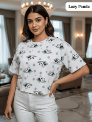 Crop Tee Limited Edition Trio | Free Size Ultra-Comfort Collection for Everyday Style - Pack of 3