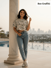 Crop Tee Limited Edition Trio | Free Size Ultra-Comfort Collection for Everyday Style - Pack of 3