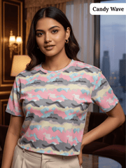 Crop Tee Limited Edition Trio | Free Size Ultra-Comfort Collection for Everyday Style - Pack of 3