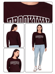 Brooklyn Wine Crop Sweatshirt – Bold Street Luxe for Pre-Winter