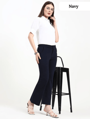 Bell Bottom Trouser Luxury Combo | Timeless Flare, Modern Comfort, Exclusive Style Upgrade- Combo of 3