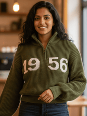 1956 Premium Winter Sweater | Classic Heritage Design
