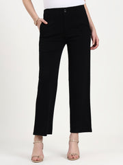WIDE LEG PLEATED TROUSER | Modern Tailored Fit with All-Season Comfort