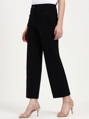 WIDE LEG PLEATED TROUSER | Modern Tailored Fit with All-Season Comfort