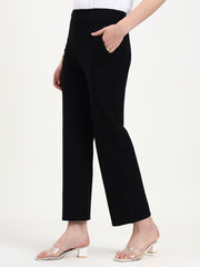 WIDE LEG JEGGING | Effortless Stretch Comfort with Chic All-Season Elegance