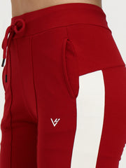 Mehroon Cotton Looper Lowers | Flow Series – Luxe Everyday Comfort