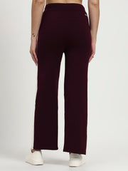 Wine Cotton Looper Lowers | Flow Series – Luxe Everyday Comfort