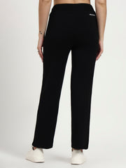 Black Cotton Looper Lowers | Contour Series – Premium Comfort Wear