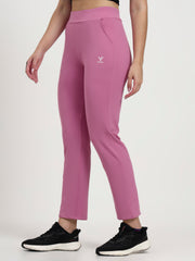 Straight Fit Activewear Lowers –   Light pink | Plus Sizes up to 4XL