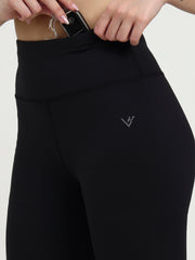 In Trend High Waist Tights – Premium Activewear in Black  | Plus Sizes Available