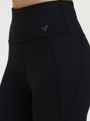 DRY FIT BELL BOTTOM LOWER Black | Active Stretch Comfort with Sleek Athleisure Design