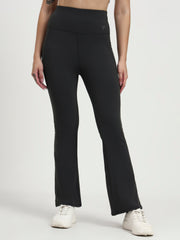 DRY FIT BELL BOTTOM LOWER Grey | Active Stretch Comfort with Sleek Athleisure Design