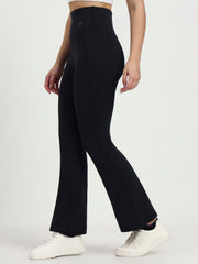 DRY FIT BELL BOTTOM LOWER Navy | Active Stretch Comfort with Sleek Athleisure Design