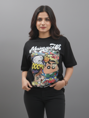 SHINCHAN Oversized T-Shirt | Playful Vibe