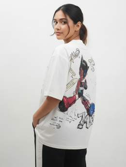 COME AFTER ME Oversized T-Shirt | Bold  Statement