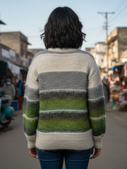 MULTI COLOUR Premium Winter Sweater | Vibrant Knitwear