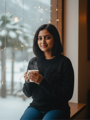 HEART Premium Winter Sweater | Soft Knit Elegance with a Touch of Romance