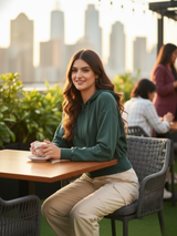 Zipper Crop Hoodie – 10 Trendy Colors Minimal Streetwear Essential