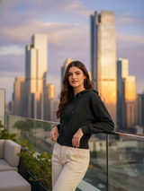 Zipper Crop Hoodie – 10 Trendy Colors Minimal Streetwear Essential