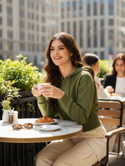 Zipper Crop Hoodie – 10 Trendy Colors Minimal Streetwear Essential