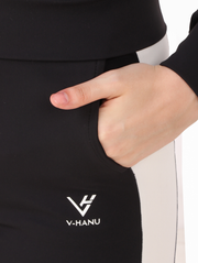 Next-Gen Active Flex Tracksuit – Monochrome Edition - Black