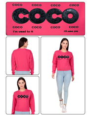 COCO Crop Sweatshirt – Chic Minimal Streetwear for Pre-Winter Vibes