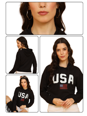 USA Crop Hoodie – Classic Streetwear Style for Pre-Winter Fits