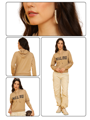 Malibu Crop Hoodie – Cozy Streetwear with Coastal Vibes