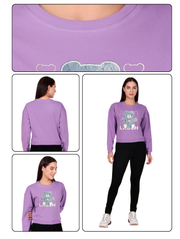 Teddy Laugh Crop Sweatshirt – Playful Pre-Winter Streetwear in 3 Colors