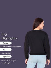 HELHO Crop Sweatshirt – Bold Streetwear Vibes for Pre-Winter Fashion