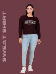 Brooklyn Wine Crop Sweatshirt – Bold Street Luxe for Pre-Winter
