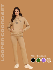 Houston Looper Hoodie Coord Set – Premium Pre-Winter Streetwear for Bold Looks