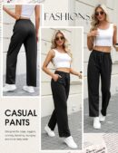 V-Hanu - Lower for Women Cotton straight Leg Ladies Pants Tracksuit Bottoms