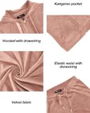 V-Hanu - Womens Velour Tracksuits Set - 2 Piece Sportswear.