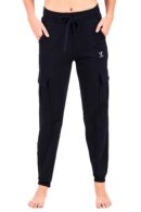 V-Hanu - Cotton Looper Jogger | Black